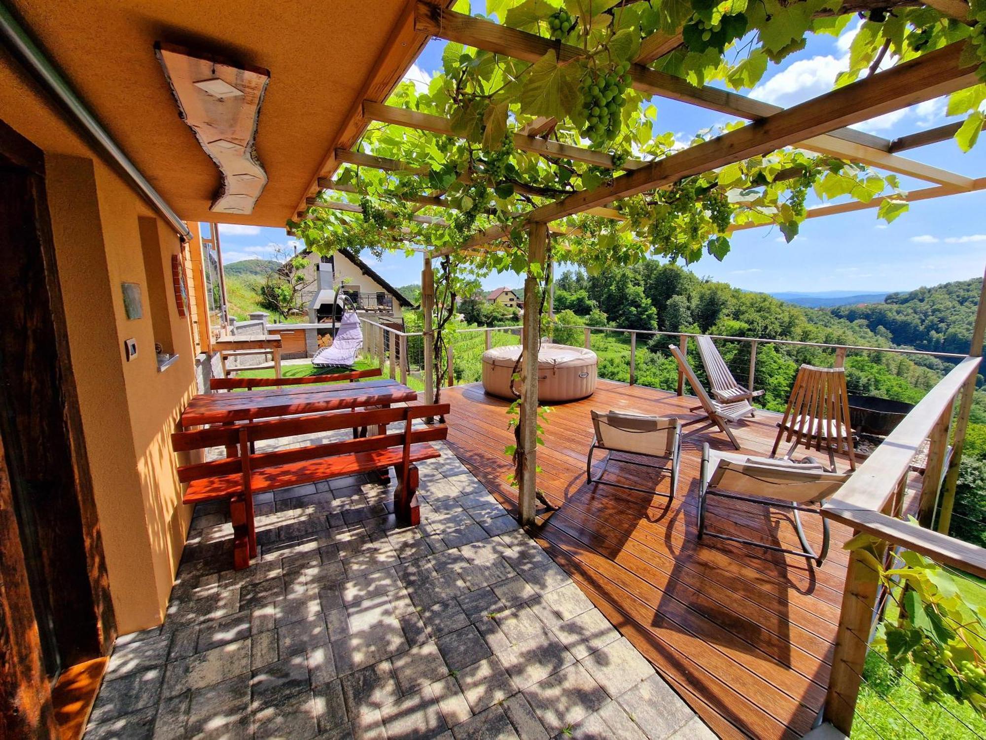 Vineyard Cottage Soncni Gric Trebnje Exterior foto