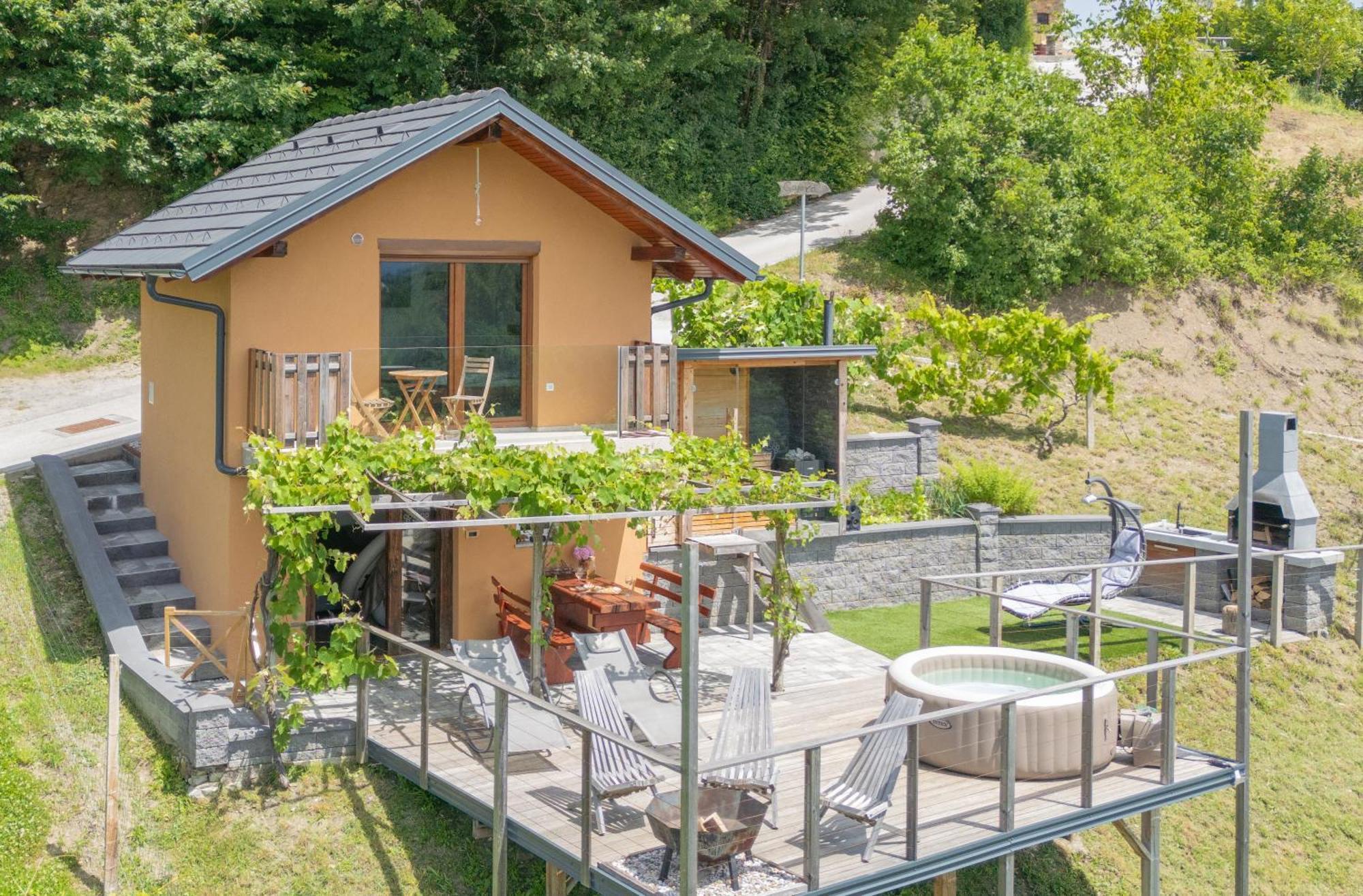 Vineyard Cottage Soncni Gric Trebnje Exterior foto